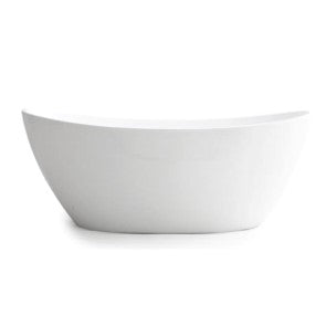 1500mm Freestanding Bathtub - Gloss White