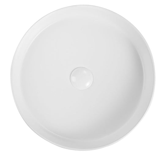 Aimee - Ceramic Basin - 410x410x100mm - Matte White