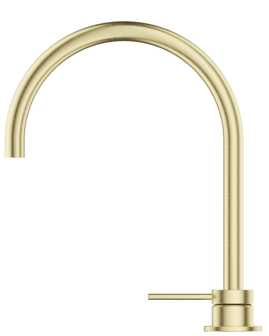 Mica Tall Hob Spout & Mixer - French Gold - (BOM)