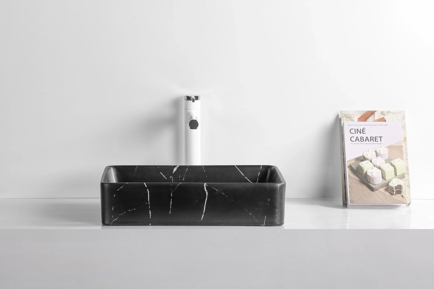 Above Counter Ceramic Basin Matte Black
Carrara480*370*110