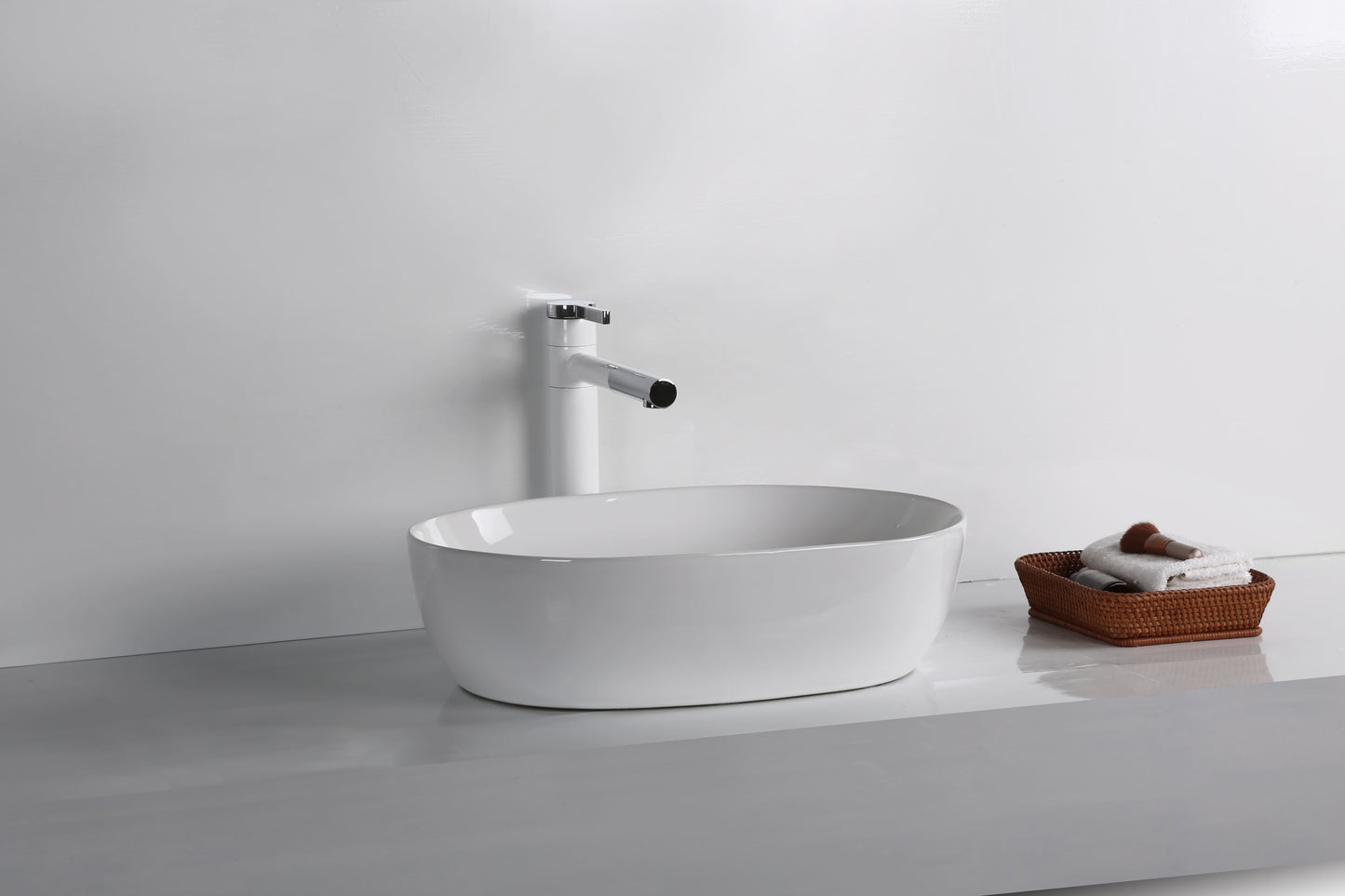 Gloss White
Above Counter Basin 490*355*135