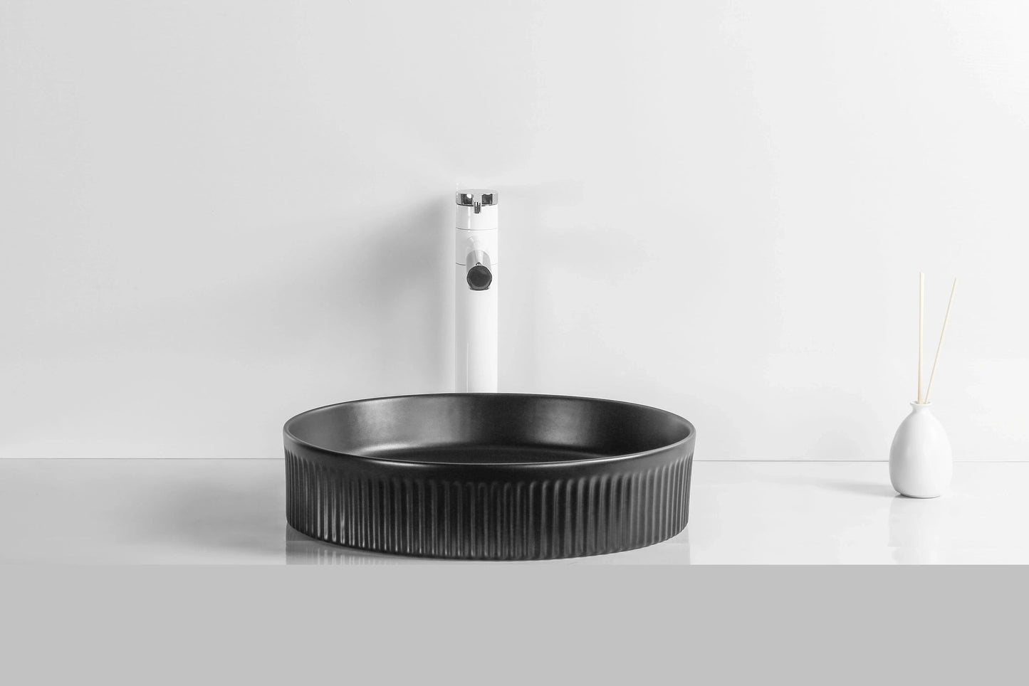 Matte Black
Above Counter Ceramic Basin 405*405*100