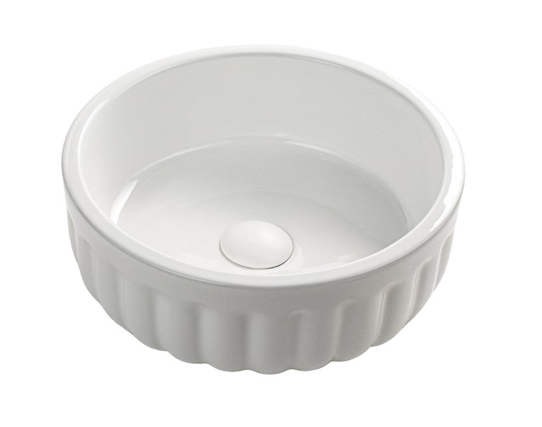 Matte White
Above Counter Ceramic Basin 385*385*135