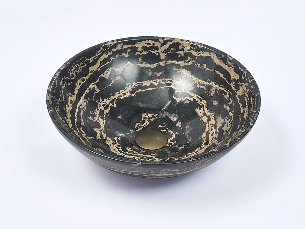 Natural Stone Marble Basin 420*420*140