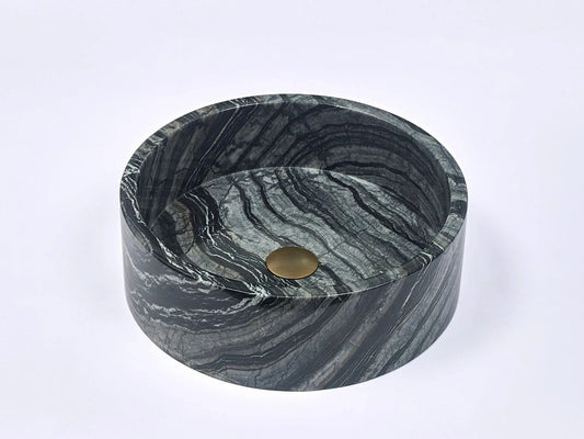 Natural Stone Marble Basin 420*420*140