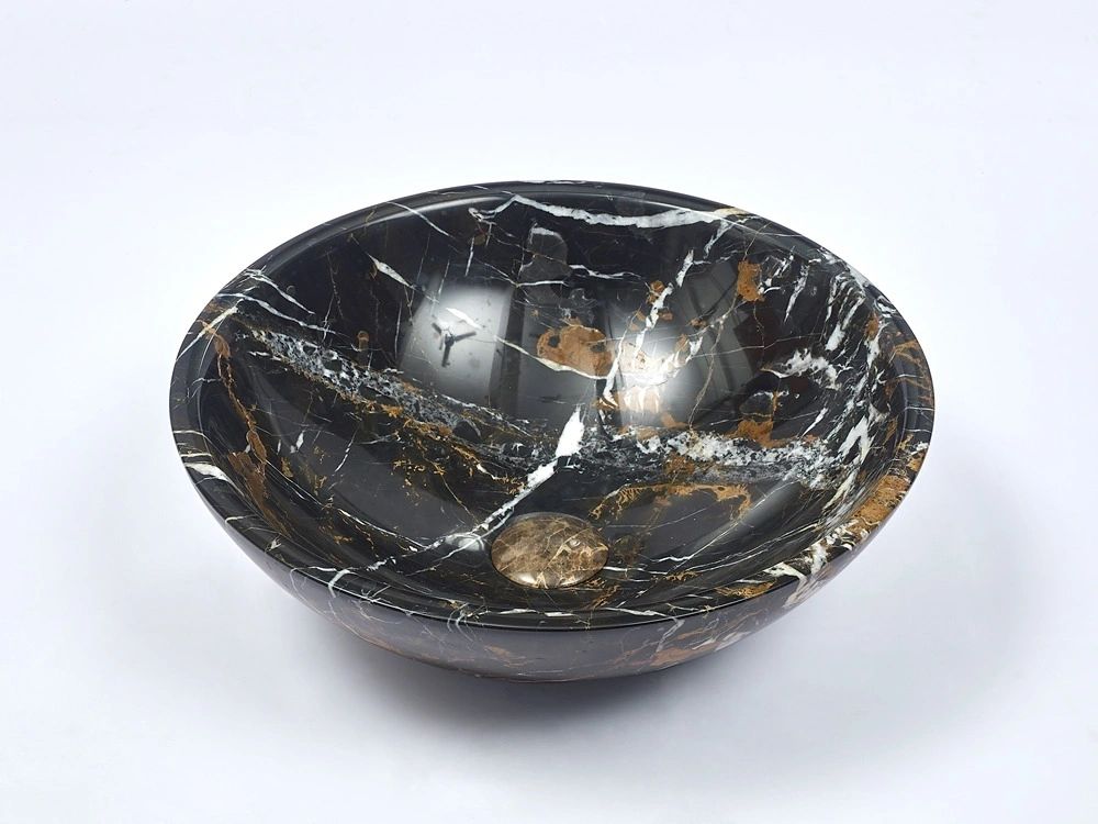 Natural Stone Marble Basin 420*420*140