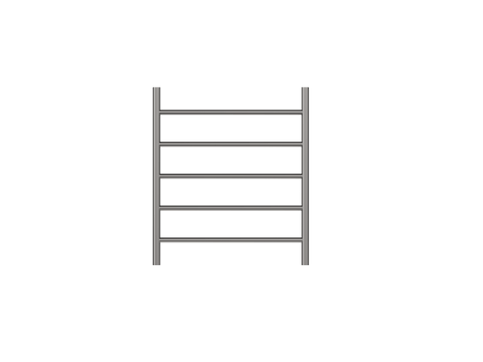 Avid 5 Bar Heated Towel Rail - Gunmetal