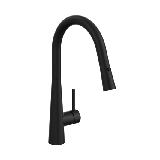 Kashi Pull Out Sink Mixer - Matte Black