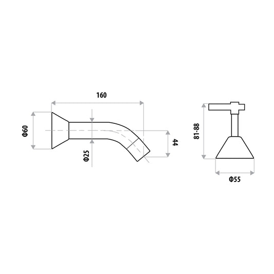 KIRRA PLUS LEVER Bath Set - Chrome