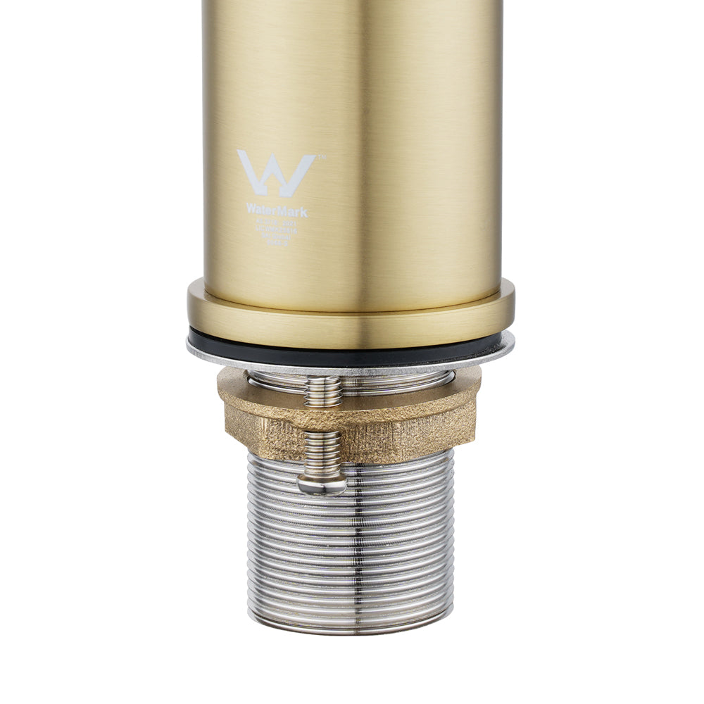 VOG Series Light Brushed Brass Basin Mixer