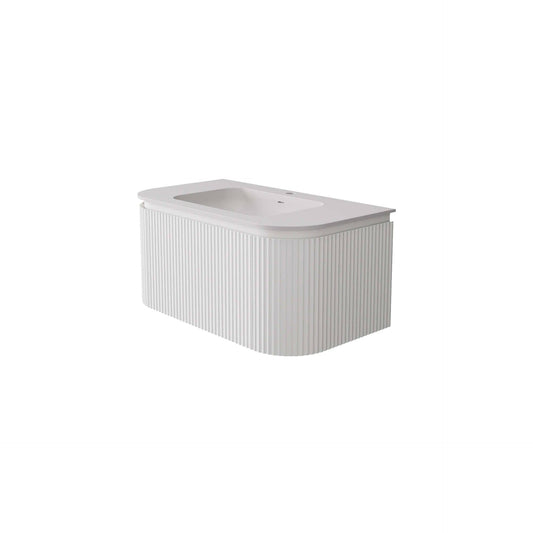 Estella Modern Wall Hung Vanity PVC Cabinet