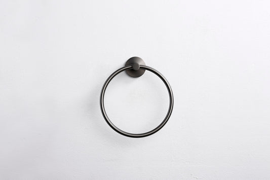 Lux S2 Towel Ring - Gunmetal