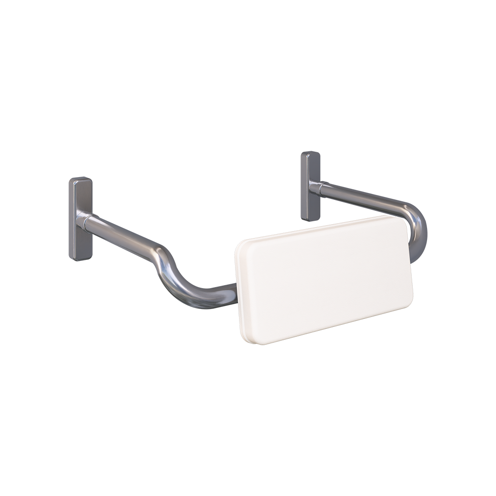 Acc Curved Toilet Backrest