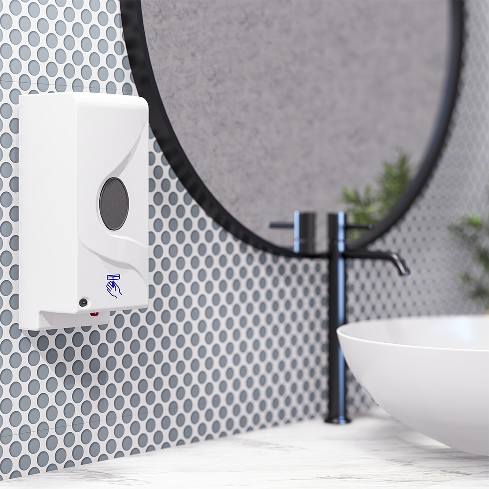Surface Mounted Automatic Soap Dispenser – 950ml Capacity White