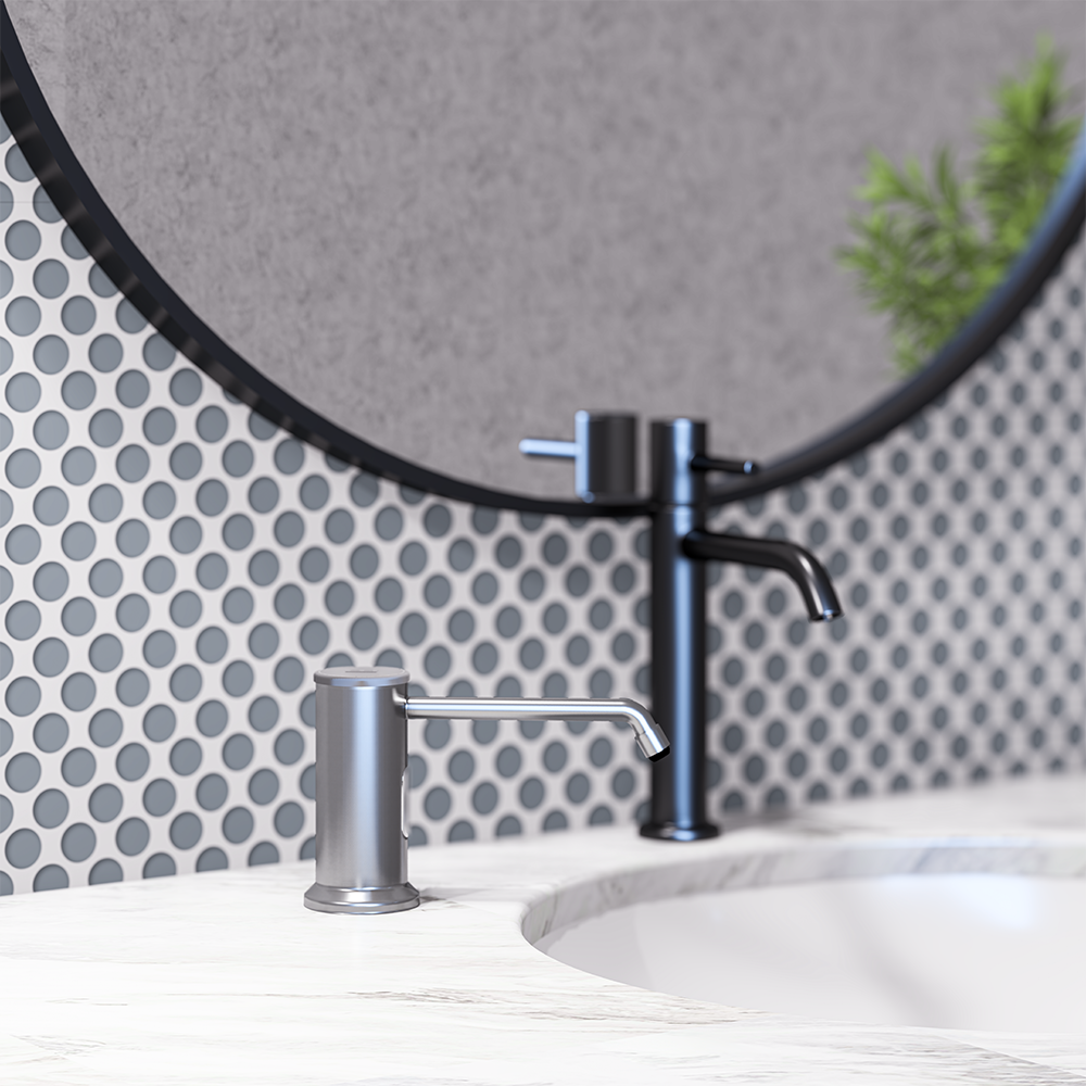 Bench Mounted Sensor Operated Foam Soap Dispenser - 1500ml Capacity, PSS