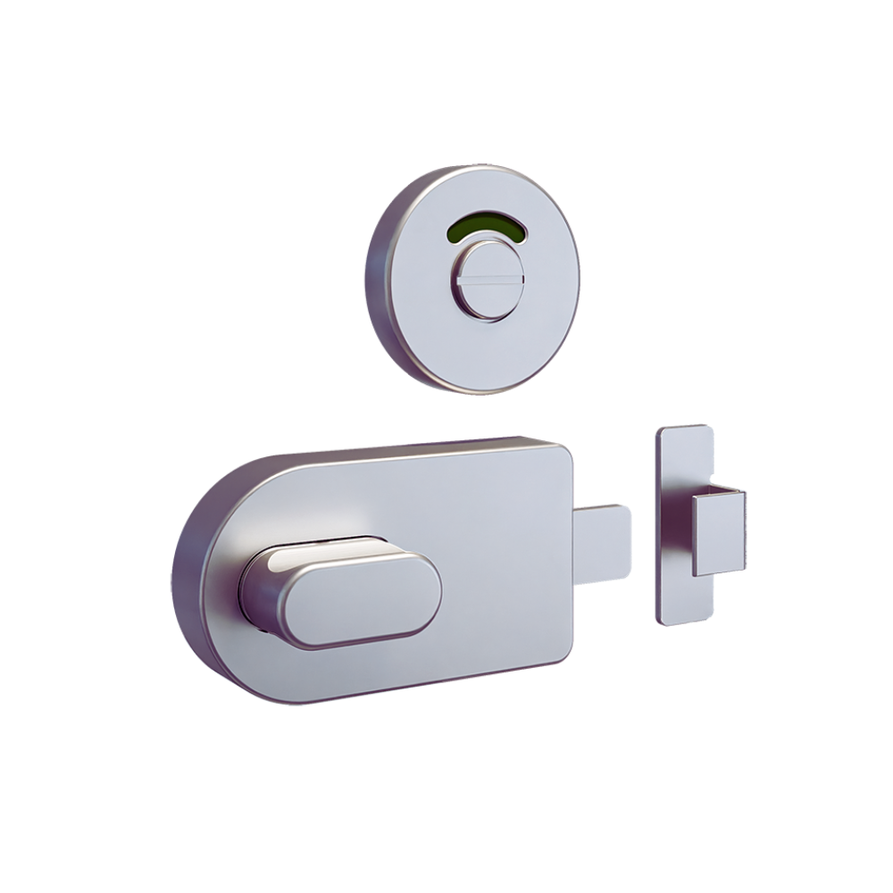 700 Series Lock and Indicator Set with Bumper – With Screw Fixings