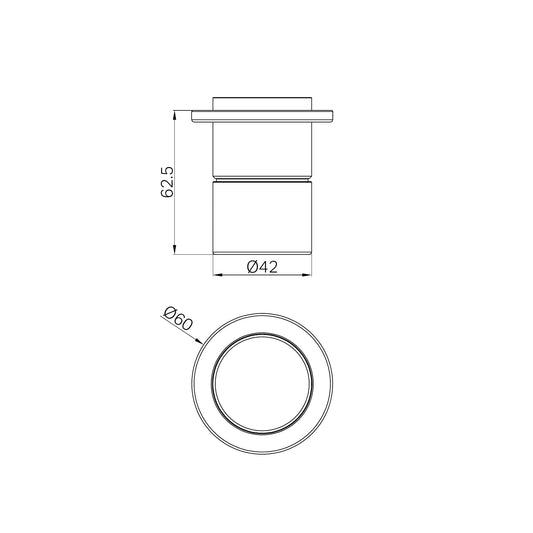 Pure SS316L Progressive Shower Mixer Trim Kits Only Brushed Nickel