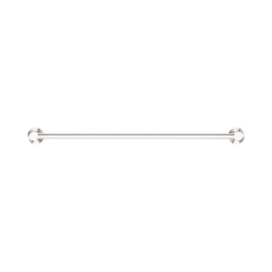 Dolce II Double Towel Rail 600mm Brushed Nickel