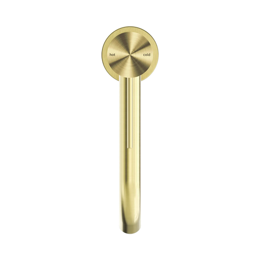 Mecca Mid Tall Basin Mixer Brushed Gold