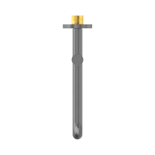 Mecca Wall Mounted Swivel Bath Spout Only 225mm Gun Metal