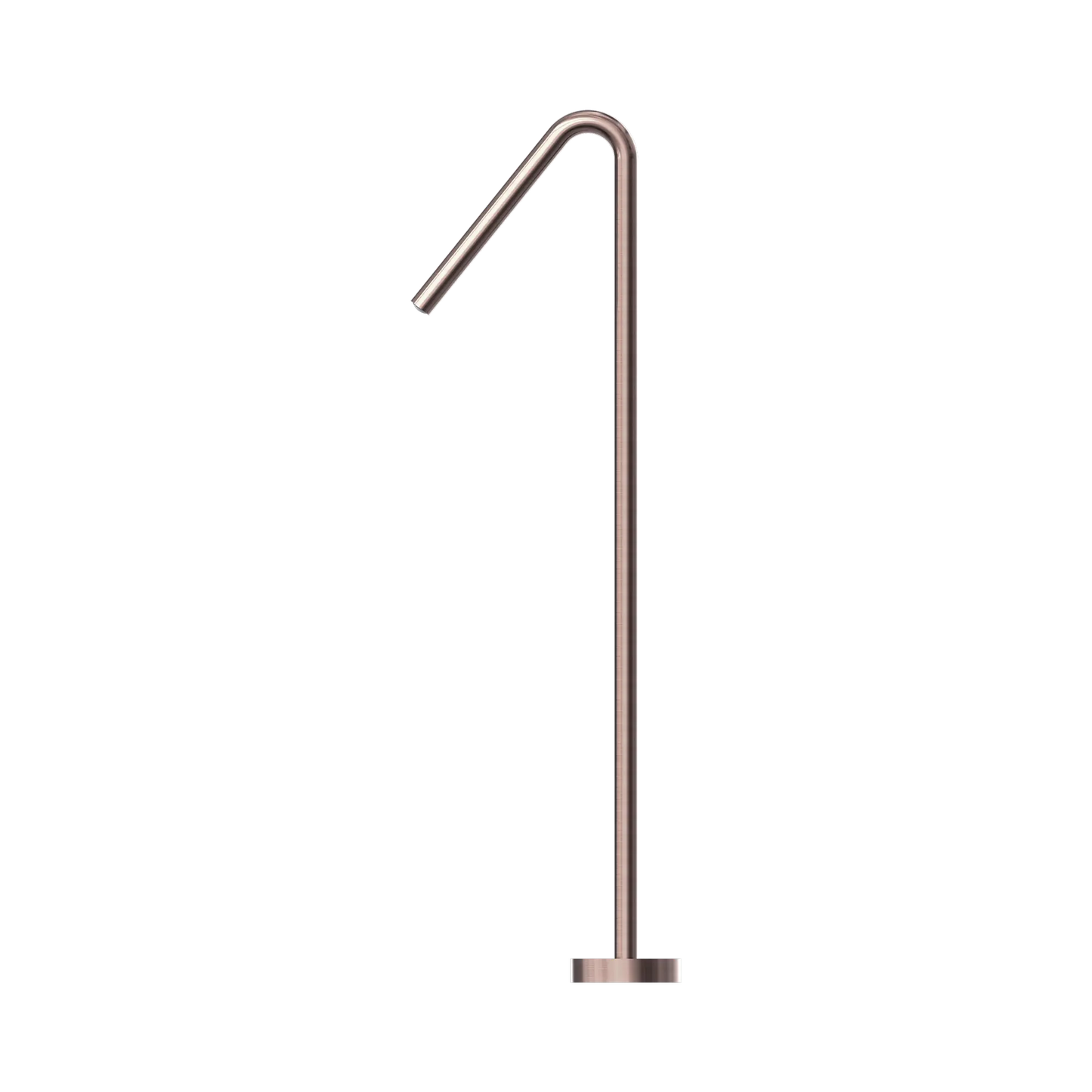 Mecca Freestanding Bath Spout Only Brushed Bronze
