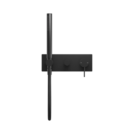 Mecca Shower Mixer With Diverter System Matte Black