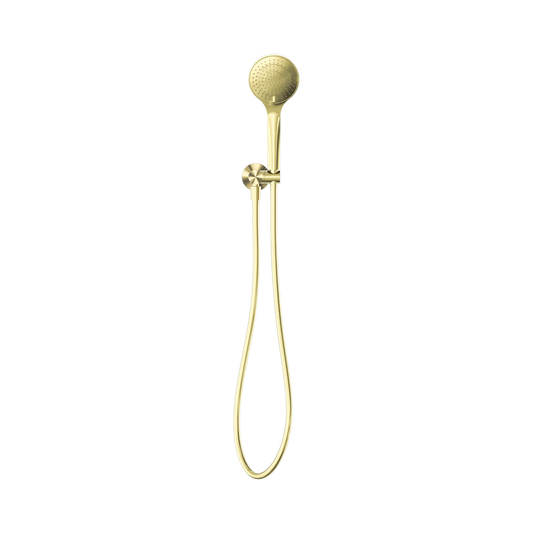 Mecca Shower On Bracket With Air Shower Brushed Gold