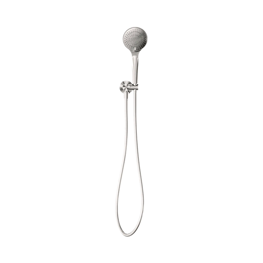 Mecca Shower On Bracket With Air Shower Brushed Nickel