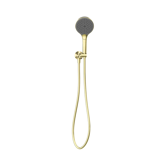 Mecca Shower On Bracket With Air Shower II Brushed Gold