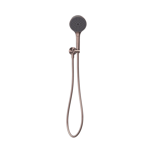 Mecca Shower On Bracket With Air Shower II Brushed Bronze