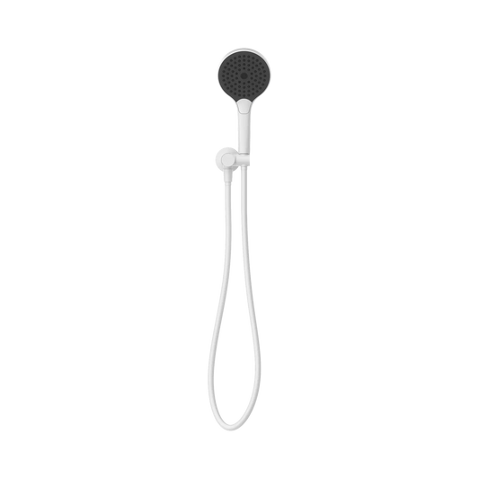 Mecca Shower On Bracket With Air Shower II Matte White