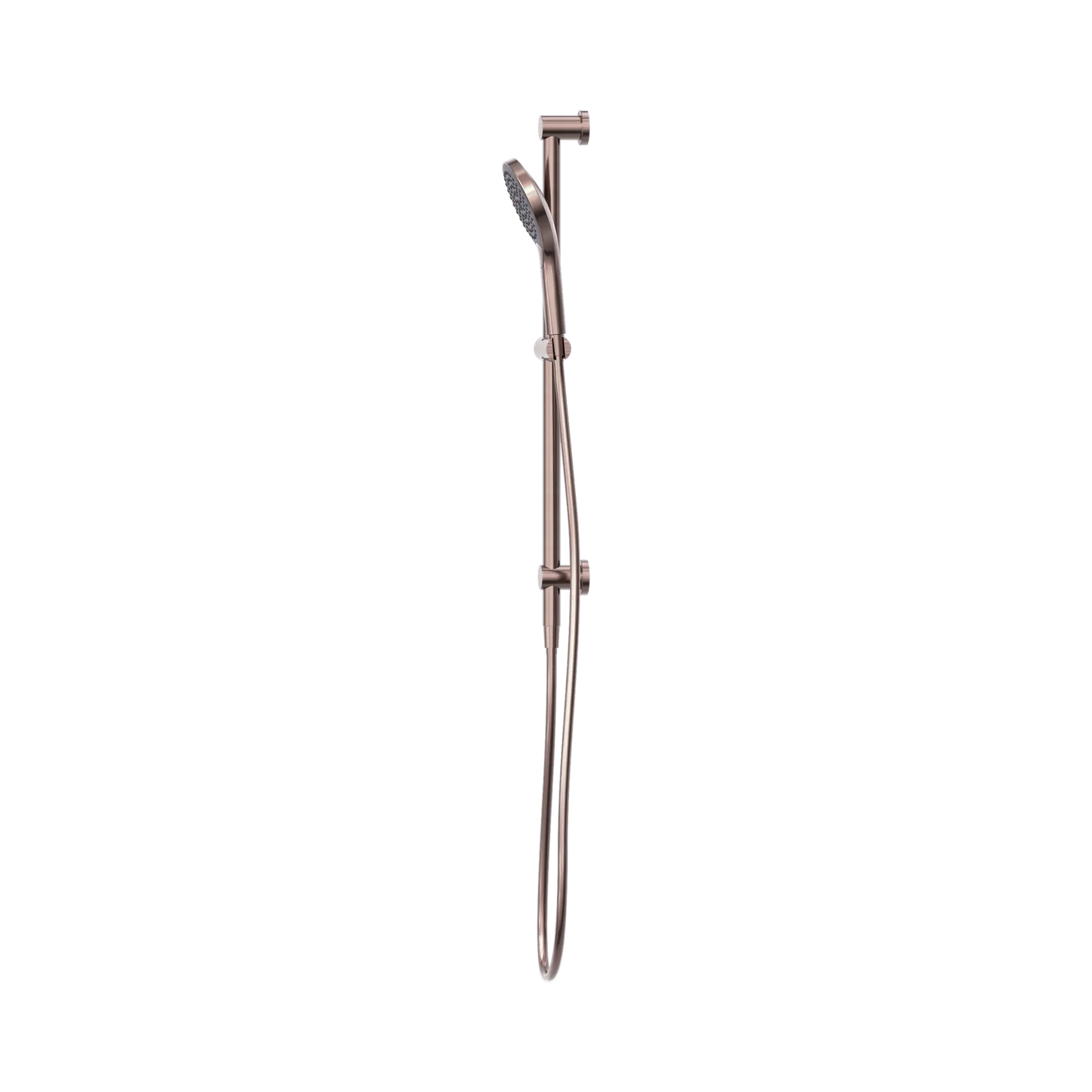 Mecca Shower Rail With Air Shower II Brushed Bronze