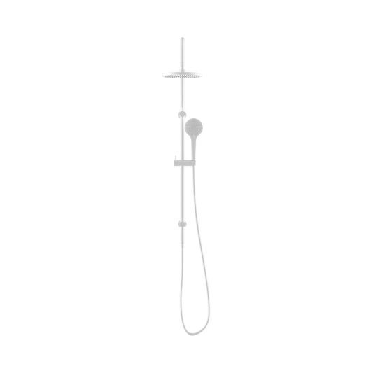 Mecca Twin Shower With Air Shower Matte White