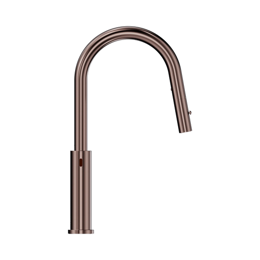 Mecca Smart Sensor Pull Out Kitchen Mixer Brushed Bronze