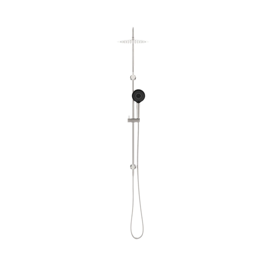 Round Project Twin Shower 4 Star Rating Brushed Nickel
