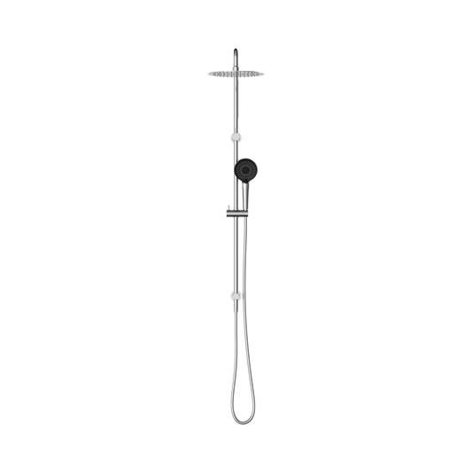 Round Project Twin Shower 4 Star Rating Chrome