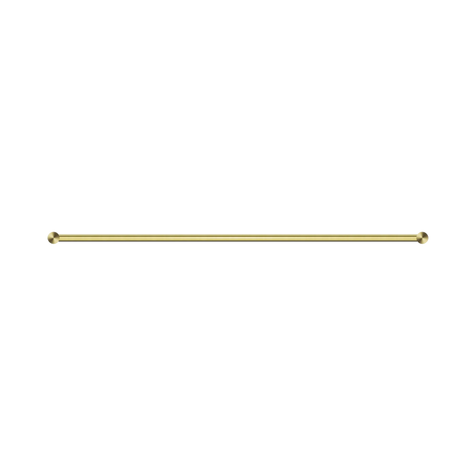 New Mecca Single Towel Rail 800mm Brushed Gold
