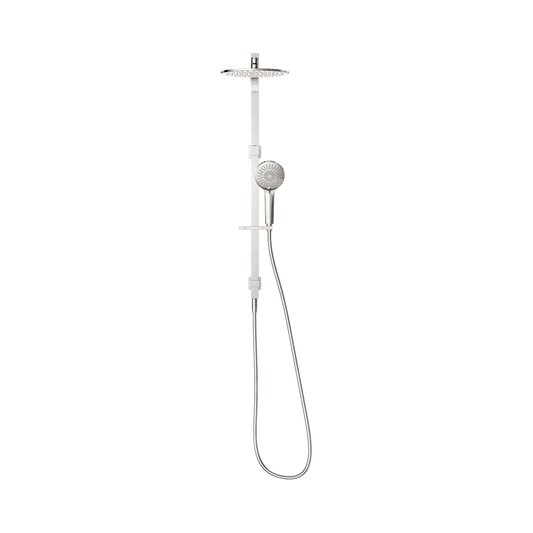 Bianca Twin Shower Brushed Nickel