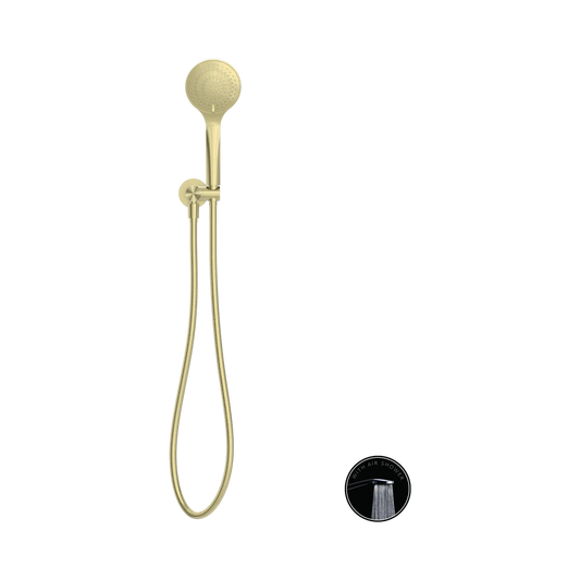 Opal Shower On Bracket With Air Shower Brushed Gold