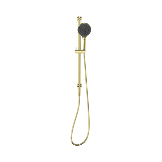 Opal Shower Rail With Air Shower II Brushed Gold