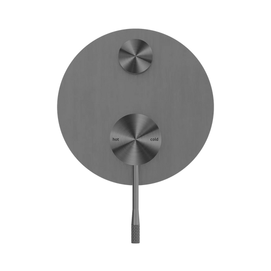 Opal Shower Mixer With Diverter Graphite