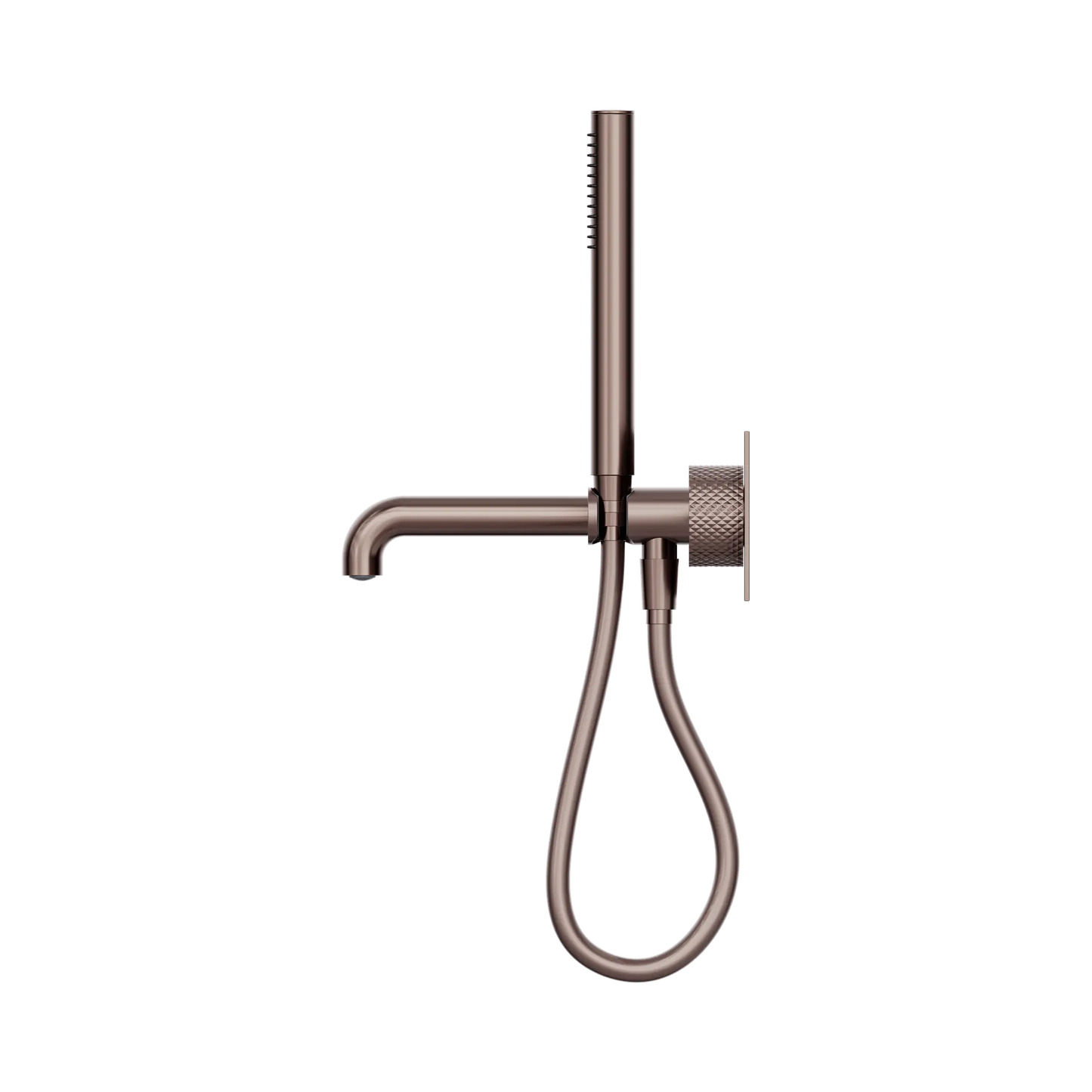 Opal Progressive Shower System With Spout 250mm Brushed Bronze