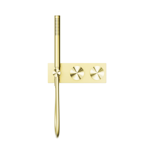 Opal Progressive Shower System Brushed Gold