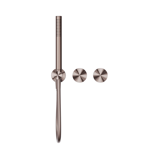 Opal Progressive Shower System Separate Plate Brushed Bronze