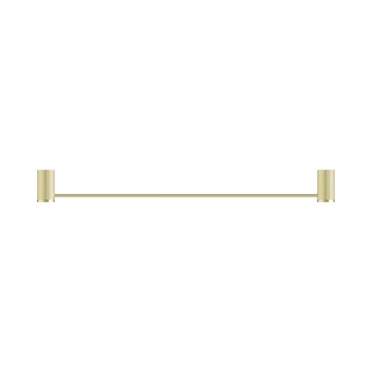 Opal Single Towel Rail 600mm Brushed Gold
