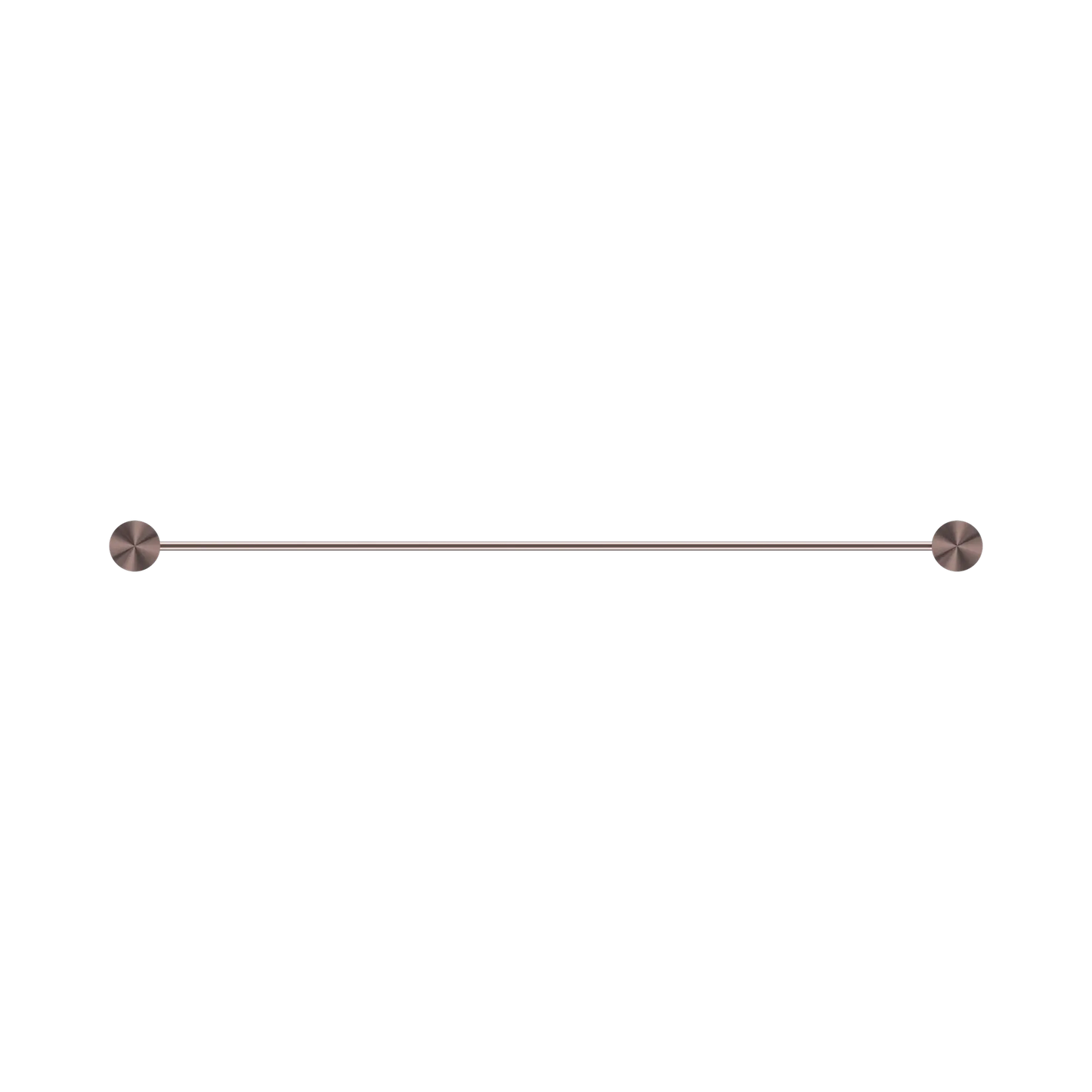Opal Double Towel Rail 600mm Brushed Bronze