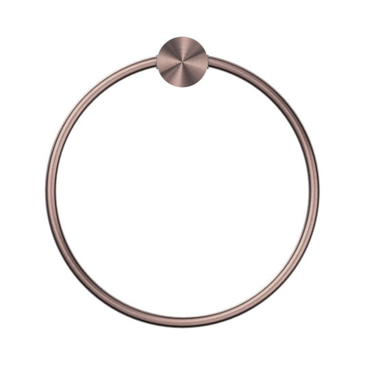 Opal Towel Ring Brushed Bronze