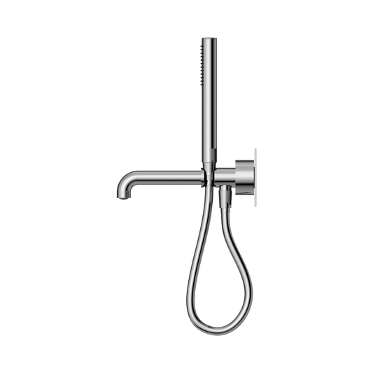 Kara Progressive Shower System With Spout 230mm Chrome