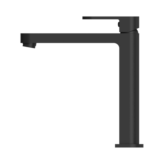 Ecco Tall Basin Mixer Matte Black