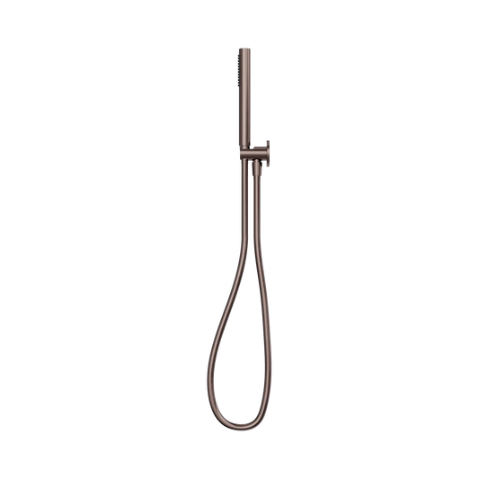 Slim Shower On Bracket Brushed Bronze